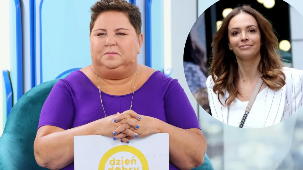 Anna Wendzikowska i Dorota Wellman. Anna Wendzikowska i Dorota Wellman.