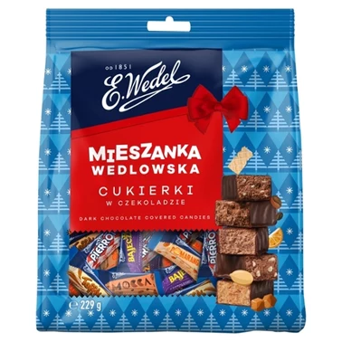 E. Wedel Mieszanka Wedlowska Cukierki w czekoladzie 229 g - 0