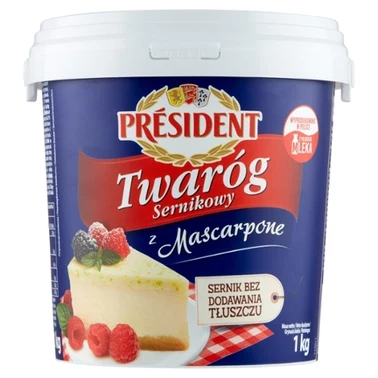 Président Twaróg sernikowy z mascarpone 1 kg - 1