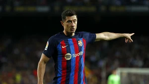 Robert Lewandowski w ostatnim meczu FC Barcelona nie wpisał się na listę strzelców