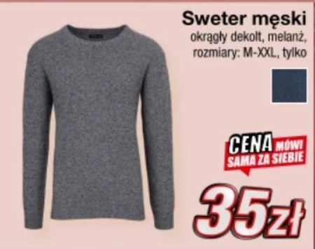 Sweter męski
