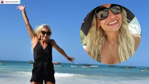 Justyna Święty-Ersetic na wakacjach