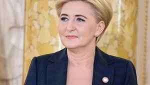 Agata Kornhauser-Duda zachwyca elegancją. Wybrała najmodniejszy kolor