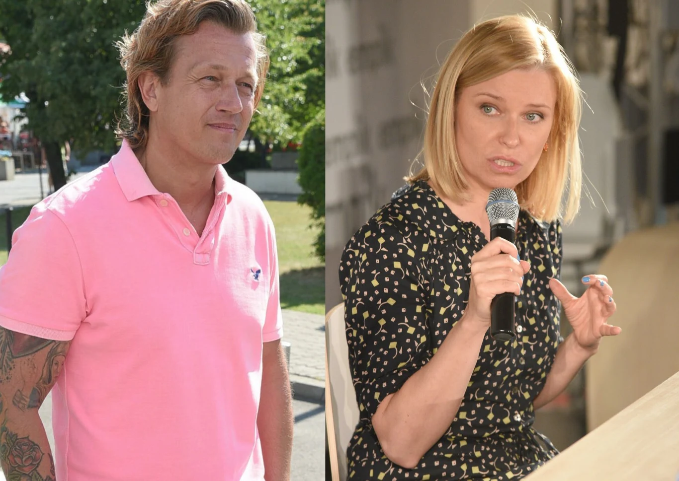 Jarowsław Jakimowicz, Paulina Młynarska Jarowsław Jakimowicz, Paulina Młynarska