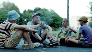 Kadr z filmu "Chleb i sól"