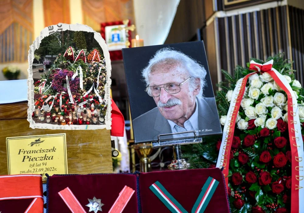 Grób Franciszka Pieczki w Aleksandrowie robi wrażenie Grób Franciszka Pieczki w Aleksandrowie robi wrażenie