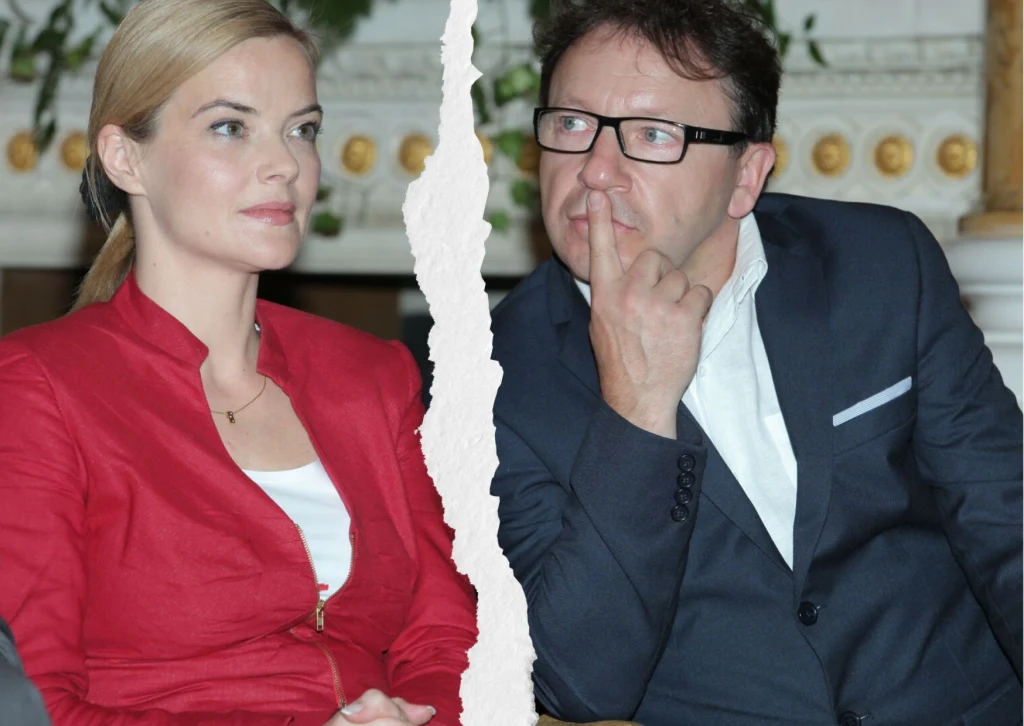 Monika Richardson i Zbigniew Zamachowski