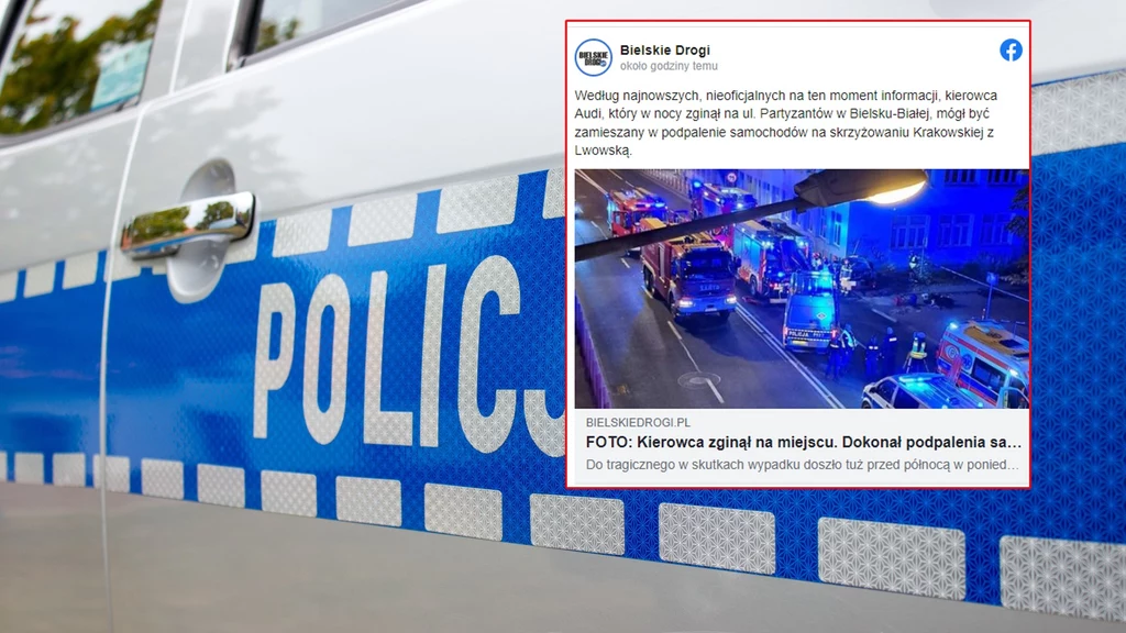 Do wypadku doszło w Bielsku-Białej Do wypadku doszło w Bielsku-Białej