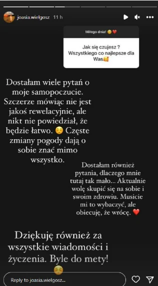 Źródło: @joasia.wielgosz