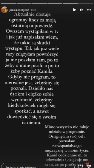 Źródło: @joasia.wielgosz