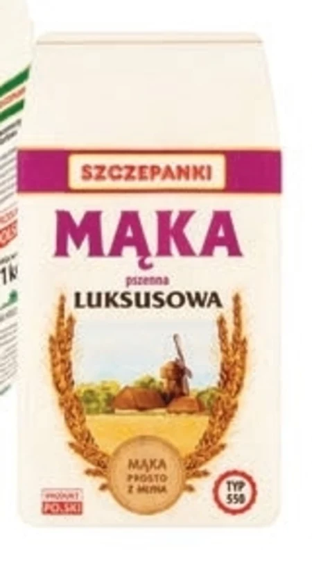 Szczepanki Mąka pszenna luksusowa typ 550 1 kg