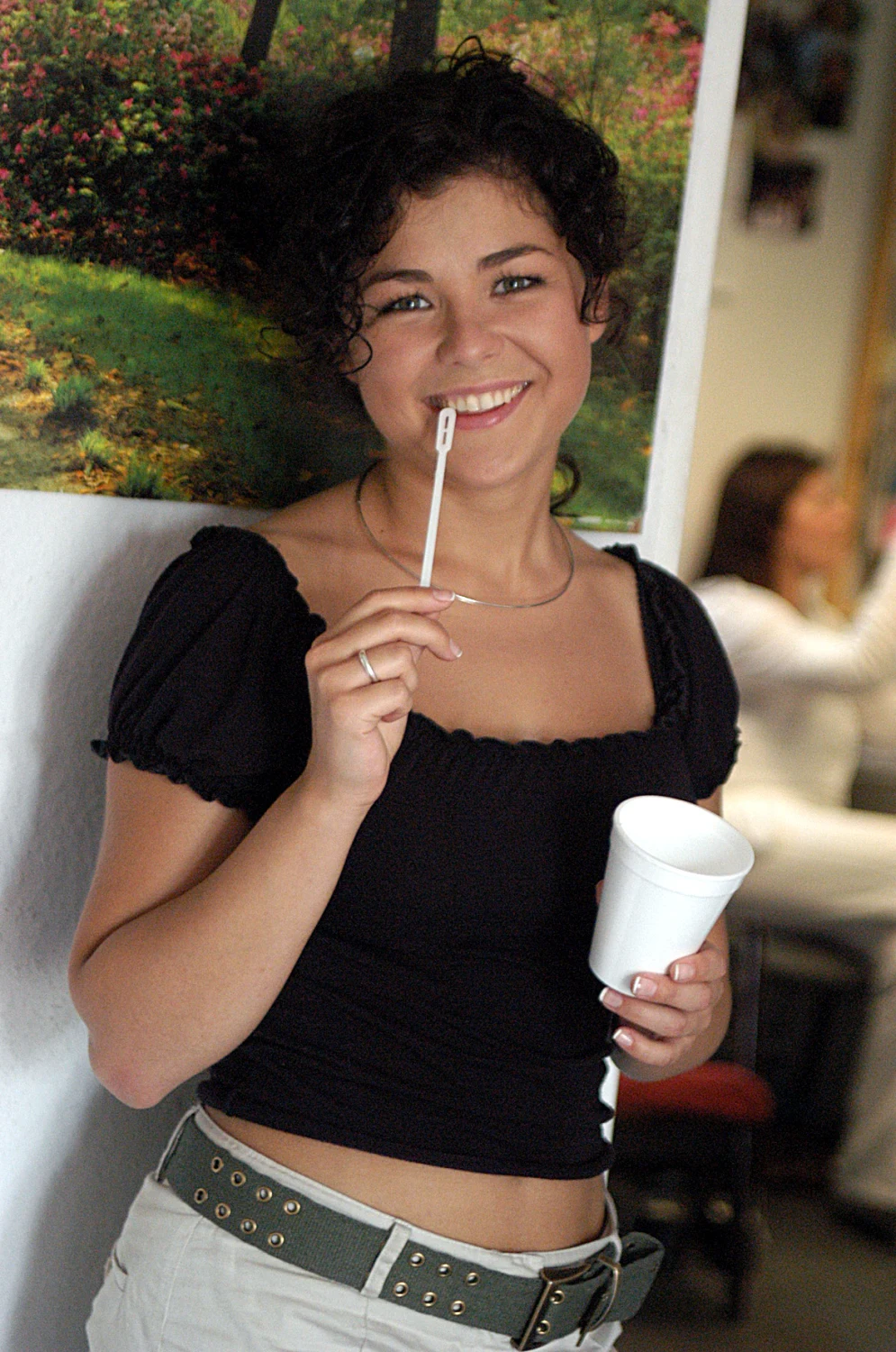 Katarzyna Cichopek na początku kariery w "M jak miłość", 2003 rok Katarzyna Cichopek na początku kariery w "M jak miłość", 2003 rok