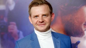 Rafał Zawierucha na premierze filmu "Miłość na pierwszą stronę"