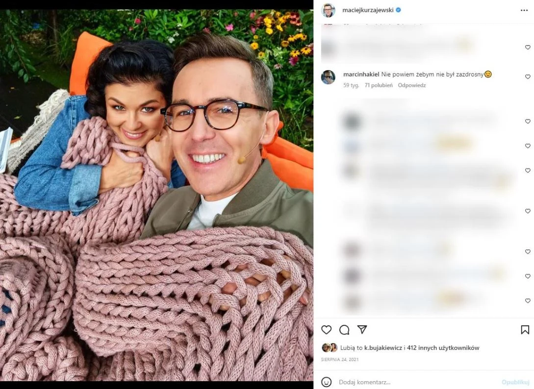 Hakiel zazdrosny w archiwalnym komentarzu