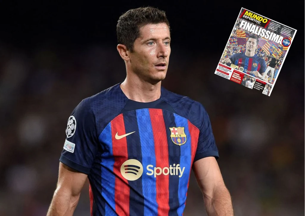 Robert Lewandowski znalazł się na okładce środowego wydania "Mundo Deportivo" Robert Lewandowski znalazł się na okładce środowego wydania "Mundo Deportivo"