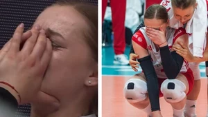 Maria Stenzel, libero reprezentacji Polski nie potrafiła ukryć łez