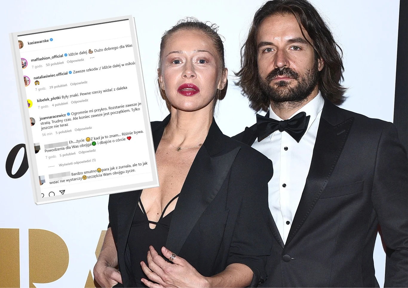 Kasia Warnke i Piotr Stramowski rozstali się Kasia Warnke i Piotr Stramowski rozstali się