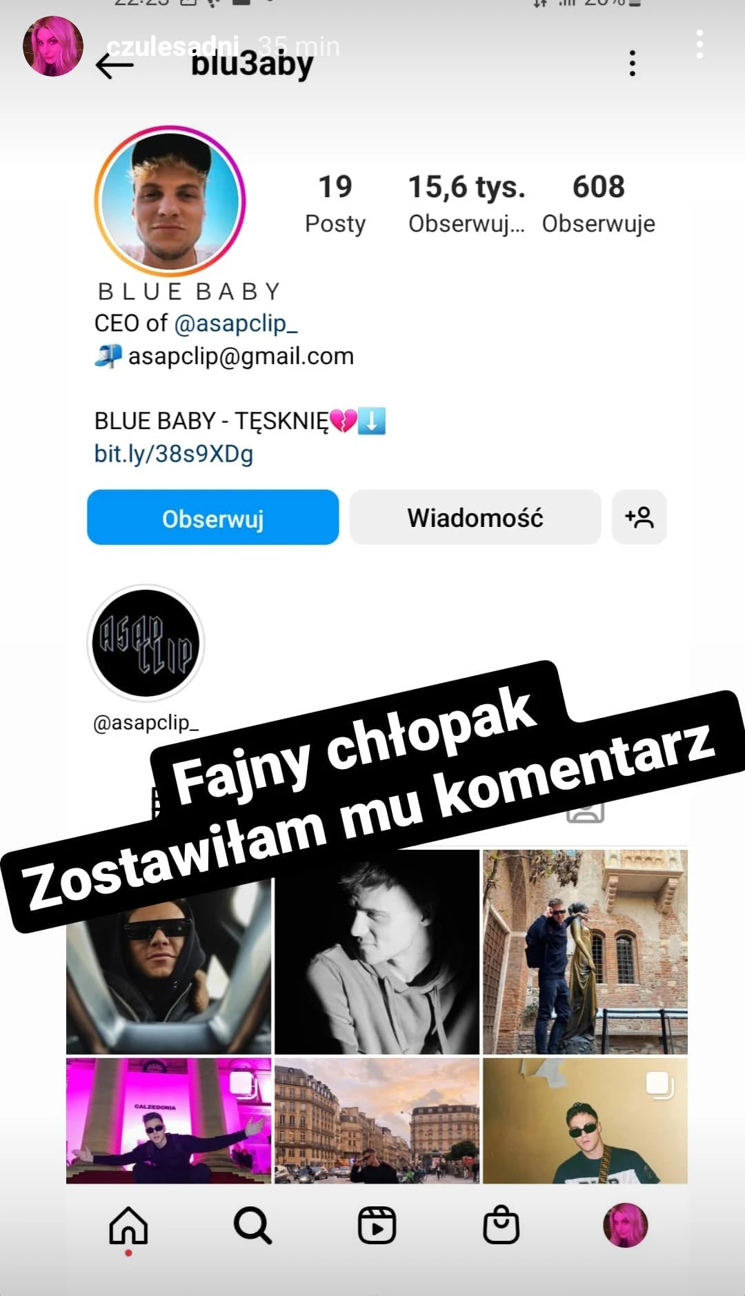 Rafalala zaczepia chłopaka Maffashion Rafalala zaczepia chłopaka Maffashion