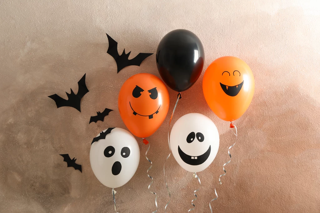 Nie masz pomysłu na wystrój wnętrz w stylu Halloween? Świetnym rozwiązaniem są balony w kształcie dyni i duchów