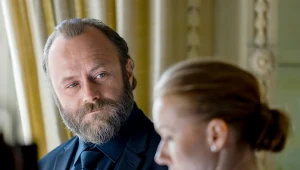 Leszek Lichota na planie serialu "Wotum nieufności" 