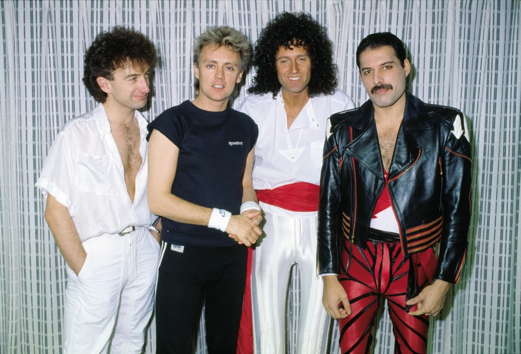 Queen wydało nową piosenkę. Powstała u schyłku życia Freddiego Mercury'ego. Na zdjęciu zespół w 1985 roku.