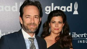Luke Perry i Wendy Madison