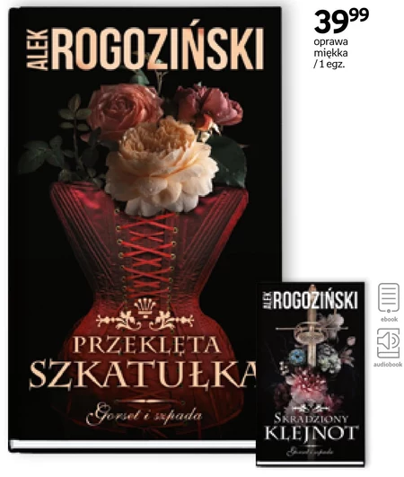 Przekleta szkatułka. Gorset i szpada. Tom 2 Alek Rogoziński