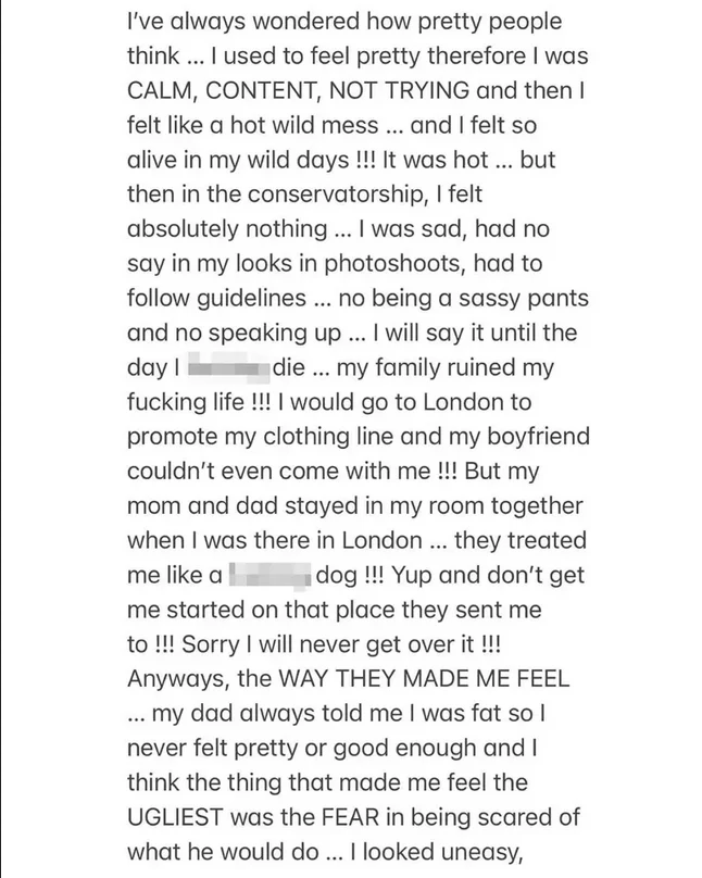 Britney Spears/Instagram Britney Spears/Instagram