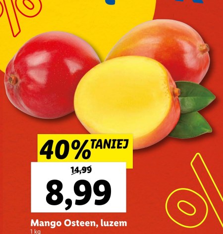 Mango Lidl 40 TANIEJ Promocja Lidl Ding pl