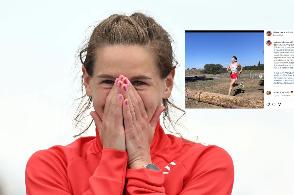 Aleksandra Lisowska zdobyła kolejny medal w tym roku - tym razem drużynowy w Wojskowych Mistrzostwach Świata w przełajach Aleksandra Lisowska zdobyła kolejny medal w tym roku - tym razem drużynowy w Wojskowych Mistrzostwach Świata w przełajach