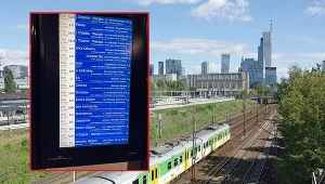 Utrudnienia na warszawskim węźle kolejowym sięgały nawet kilku godzin