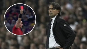 Trener Interu nie wytrzymał. Obejrzał czerwoną kartkę [WIDEO]