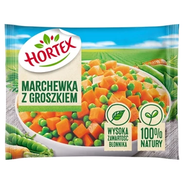 Hortex Marchewka z groszkiem 450 g  - 1