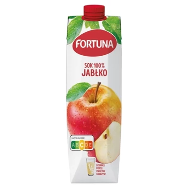 Fortuna Sok 100 % jabłko 1 l - 1