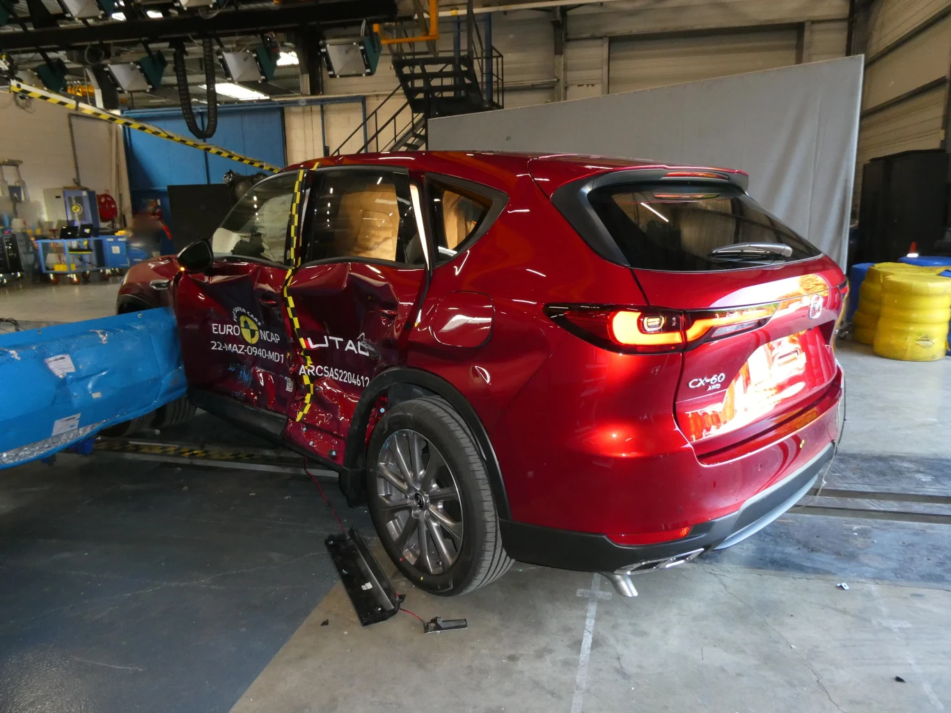 Mazda CX-60 otrzymała ocenę 5 gwiazdek