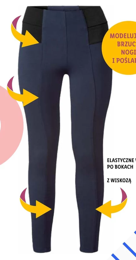 Jegginsy damskie EcoVero