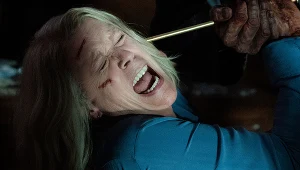 Jamie Lee Curtis w filmie "Halloween. Finał"