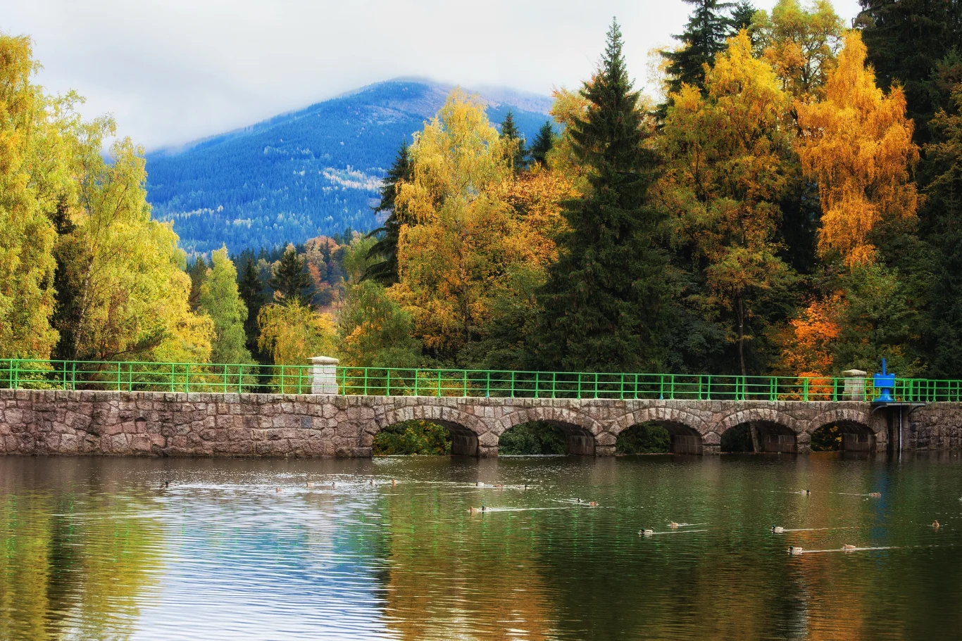 Zapora na Łomnicy w Karpaczu Zapora na Łomnicy w Karpaczu
