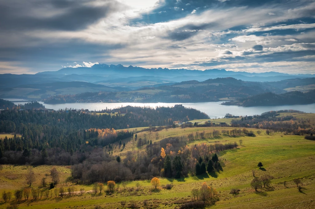 Widok w stronę Tatr zapiera dech w piersiach