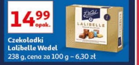 E. Wedel Lalibelle Praliny z czekolady mlecznej nadziewane 238 g