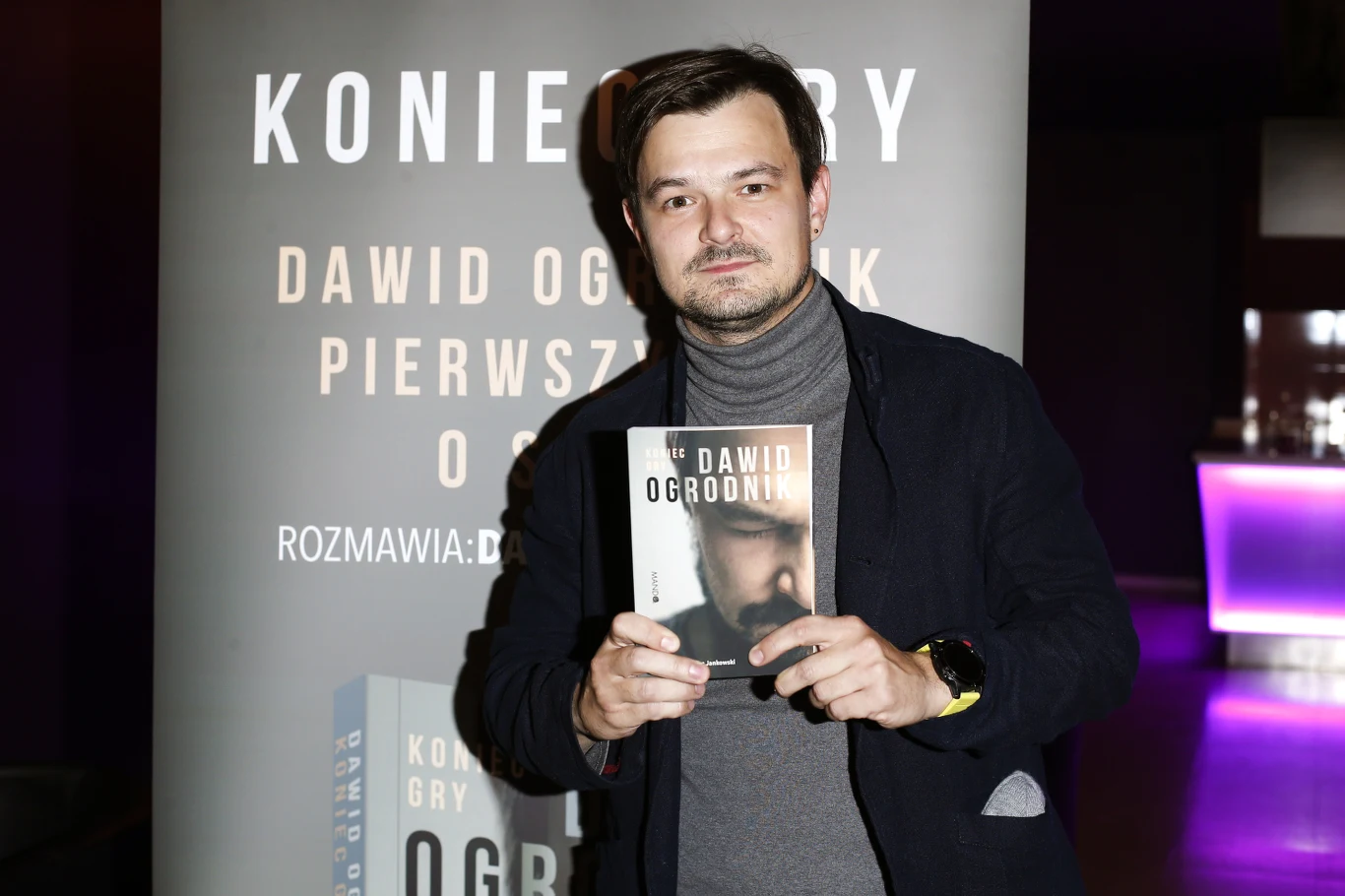 Premiera książki Dawida Ogrodnika "Koniec gry"