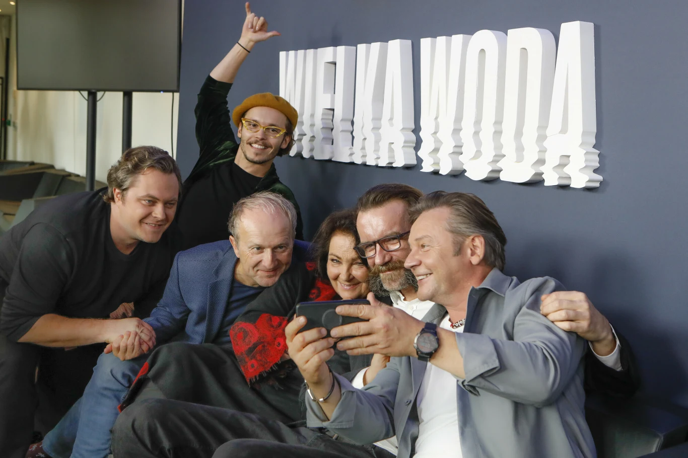 Serial Netflix "Wielka woda" - konferencja prasowa we Wrocławiu Serial Netflix "Wielka woda" - konferencja prasowa we Wrocławiu