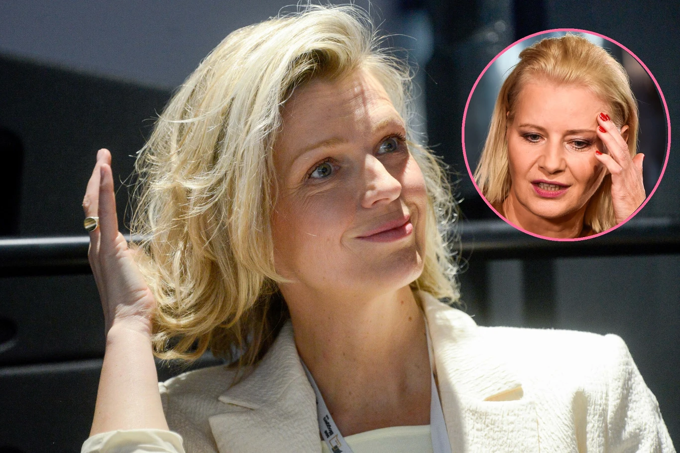 Magda Mołek i Małgorzata Kożuchowska