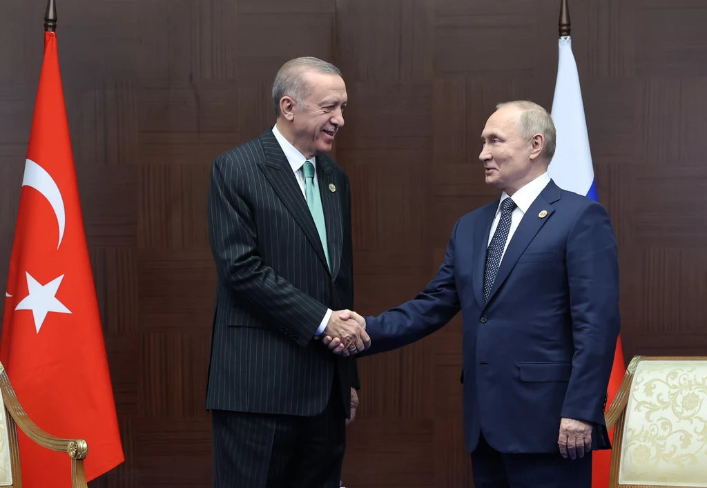 Recep Tayyip Erdogan i Władimir Putin Recep Tayyip Erdogan i Władimir Putin