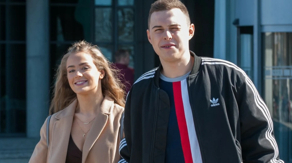 Wiktoria Gąsiewska i Adam Zdrójkowski