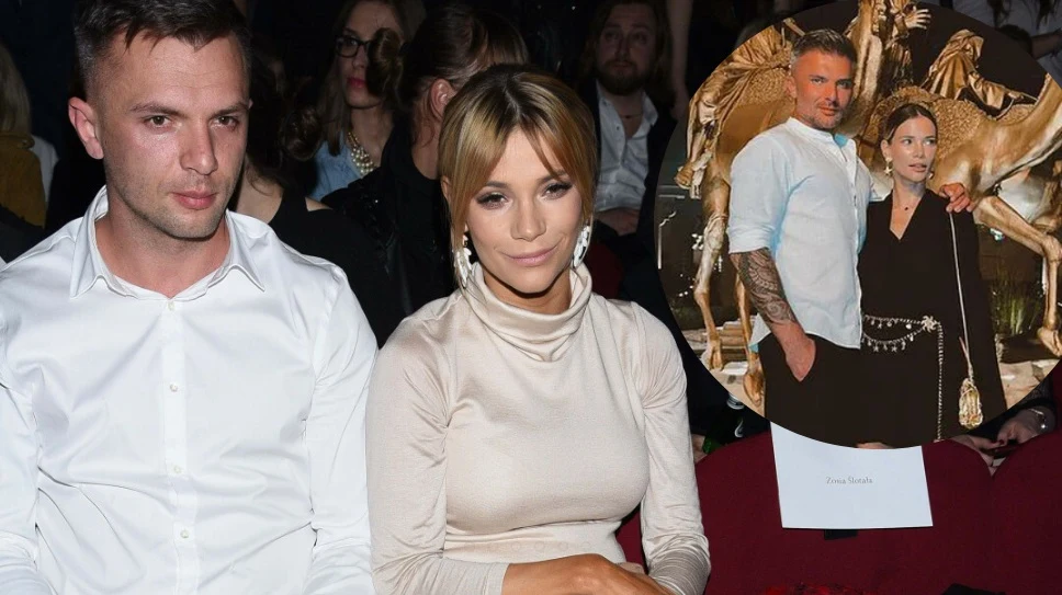 MAja Bohosiewicz z mężem Tomaszem Kwaśniewskim.