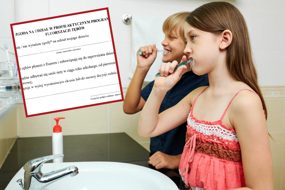 Do wykonania u dziecka zabiegu fluoryzacji w szkole, konieczna jest pisemna zgoda rodzica Do wykonania u dziecka zabiegu fluoryzacji w szkole, konieczna jest pisemna zgoda rodzica