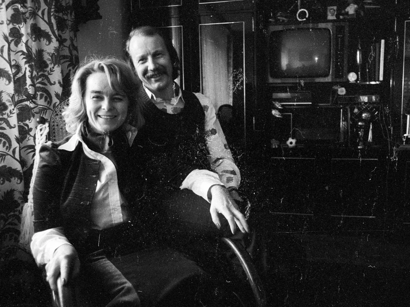 Robert Gadocha z żoną