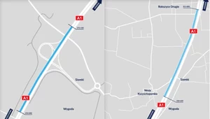 Nowe fragmenty autostrady A1 pod Łodzią gotowe. Ile mają kilometrów?