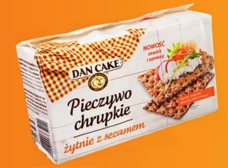 Dan Cake Pieczywo chrupkie żytnie z sezamem 250 g